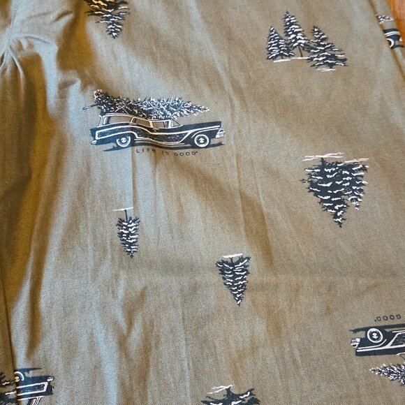 Men's Christmas Tree Wagon Pattern Classic Sleep Pant - Picture 7 of 8